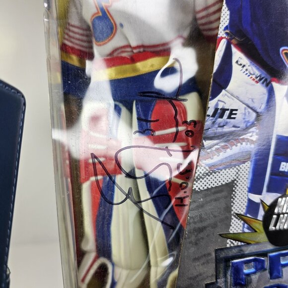 SIGNED 1998 NHL Playmates Pro Zone Grant Fuhr Collectors Series 12" Autographed - Picture 2 of 15